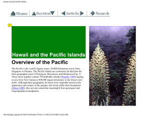 Hawaii and the Pacific Islands - Hawaiian Ecosystems at Risk