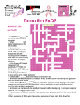 Tamoxifen - University of Cincinnati