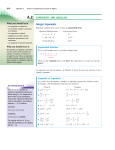 A.2 EXPONENTS AND RADICALS