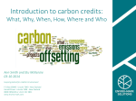 Carbon Credits 101