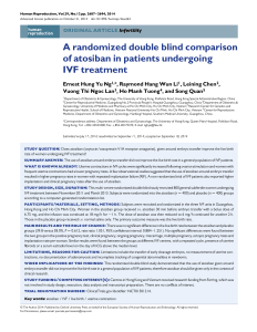 A randomized double blind comparison of