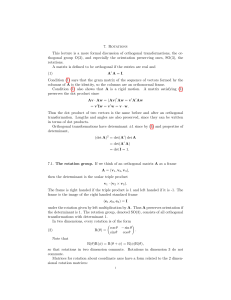 Rotations - FSU Math