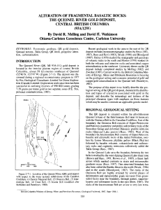 ALTERATION OF FRAGMENTAL BASALTIC ROCKS