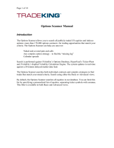 Options Scanner Manual