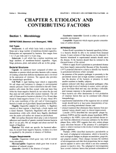 CHAPTER 5. Etiology and Contributing Factors