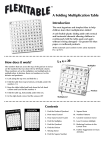 A Folding Multiplication Table