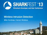 Wireless Intrusion Detection - SharkFest