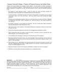 Physics Lab Safety Agreement Form