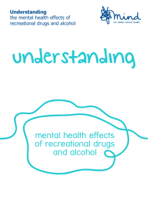 mental health effects of recreational drugs and alcohol