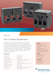 3-in-1 Current Transformers