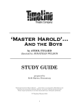 MasterHarold_StudyGuide