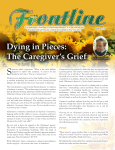 Dying in Pieces: The Caregiver`s Grief