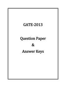 IN-1 : 2013 GATE Questions