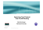Spanning Tree Protocol Inter-VLAN Routing