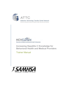 Trainer Manual - Addiction Technology Transfer Center