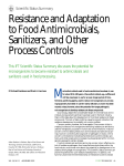 Resistance and Adaptation to Food Antimicrobials