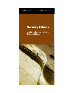Security Futures