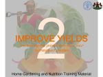 FAO Home Gardening and Nutrition Training Material
