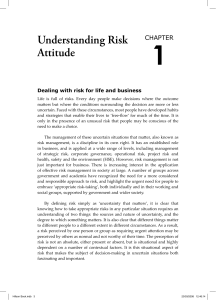 Understanding Risk Attitude