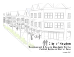 Hayden Central Business District Proposed Design