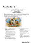 practice test 2 - Capital Area School for the Arts