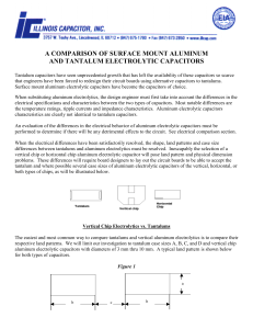 a comparison of surface mount aluminum