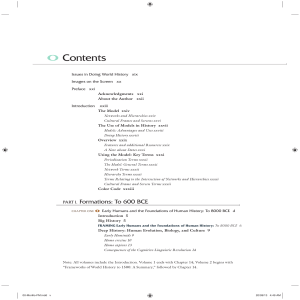 Table of Contents