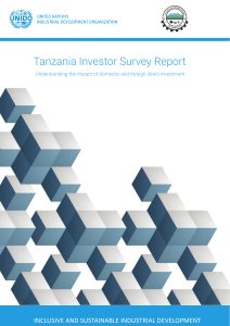 Tanzania Investor Survey Report