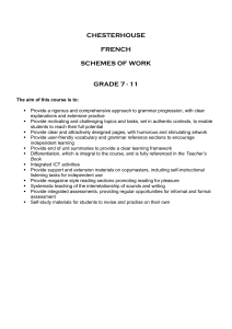 scheme of work gr 7-11