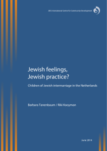 Jewish feelings, Jewish practice?