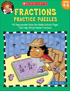 Fractions Practice Puzzles