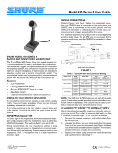 Model 450 Series II User Guide