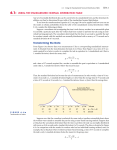 6.1: Using the Standardized Normal Distribution Table CD6