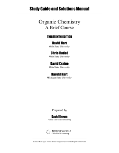 Organic Chemistry - Zanichelli online per la scuola