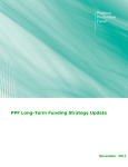 PPF Long-Term Funding Strategy Update
