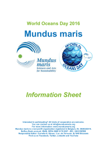info sheet - Mundus maris