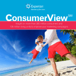 Insight on more than 300 million consumers and 126