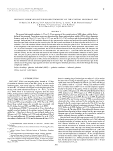 spatially resolved spitzer irs spectroscopy of the central region of m82