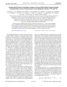 Probing Shell Structure and Shape Changes in Neutron