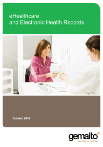 eHealthcare and Electronic Health Records