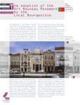 he Adoption of the Art Nouveau Movement by the