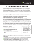 Incentives Increase Participation - MercyCare