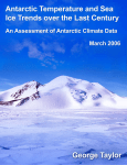 Antarctic Temperature and Sea Ice Trends over the Last