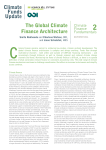Climate finance briefing: the global climate finance architecture
