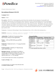 Product Information Sheet Recombinant Human GM-CSF