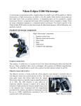 Nikon Eclipse E200 Microscope