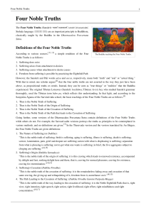 Four Noble Truths