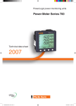 Power-monitoring units Power Meter Series 700