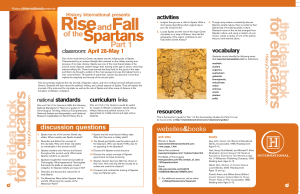 Rise and Fall of the Spartans
