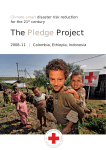 THE PLEDGE PROJECT Overview - Red Cross Red Crescent